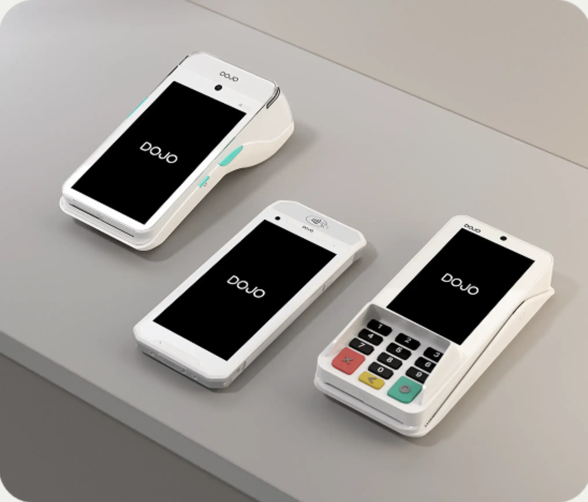 Modern card payment machines